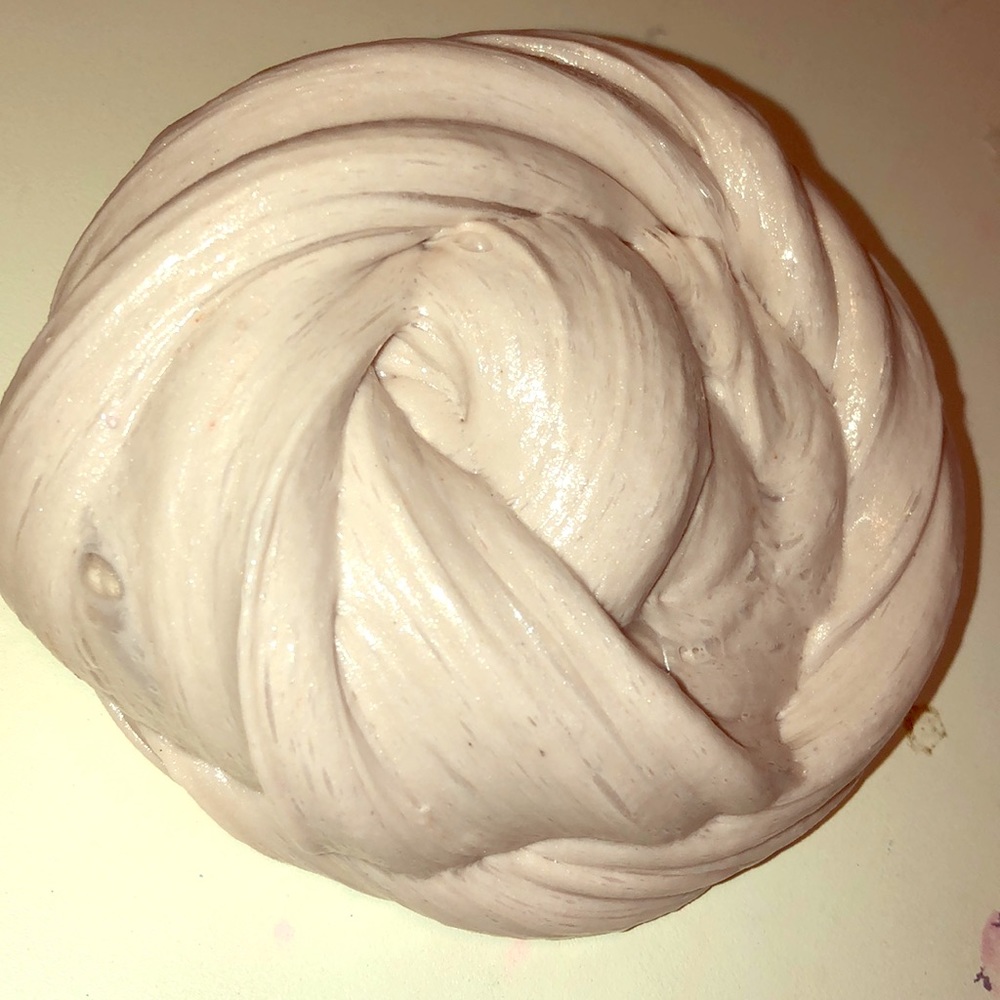 *CREAM COLORED*Fluffy Slime